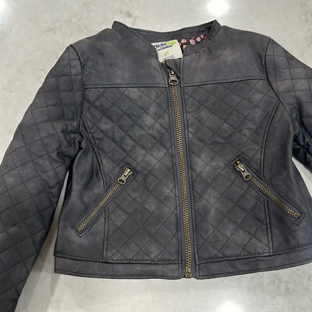 Oshkosh Girl 2T Biker Jacket